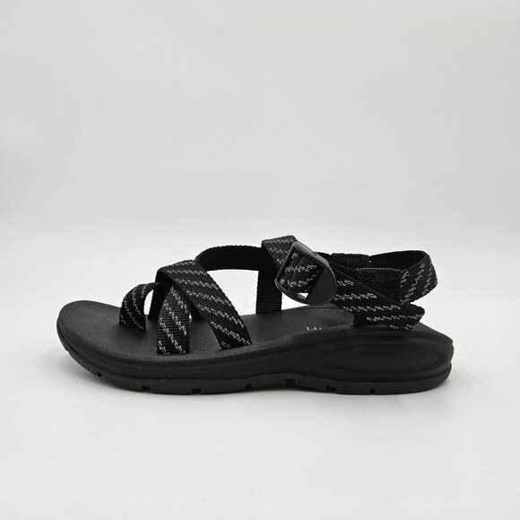 Madden Girl Sun Women's Sandal Adjustable Strap Black SUN01J1 Size 5.5 - Picture 8 of 15